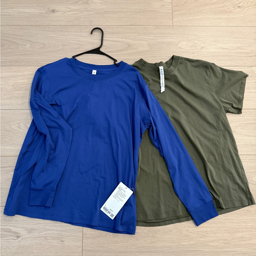 Lululemon size 8 Bundle—All Yours Tee and Wunder Train